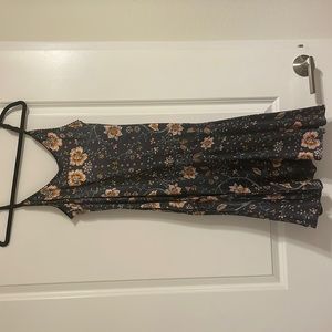 Corey Lynn Calter Courtney Floral Rayon Slip Dress